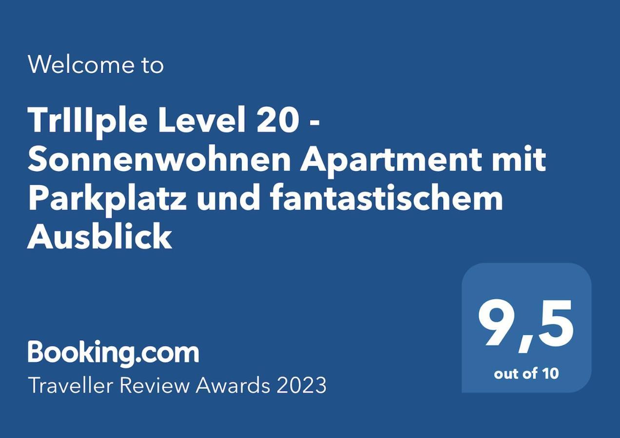 Triiiple Level 20 - Sonnenwohnen Apartment Mit Parkplatz Und Fantastischem Ausblick Viena Exterior foto